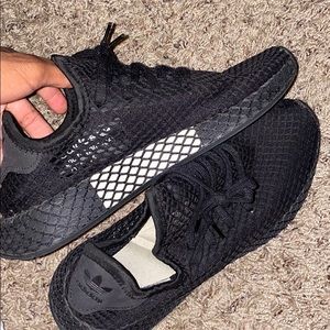 Adidas shoes (black/white)